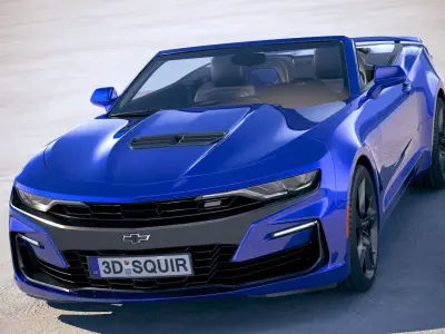 Chevrolet Camaro Convertible SS CG 2019 3D model
