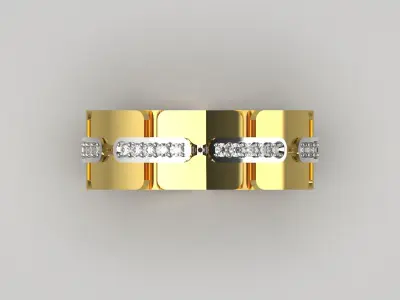 Luxury man Rolex design diamond ring model ror0034 Texture