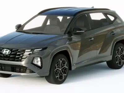 Hyundai Tucson 2021 3D model