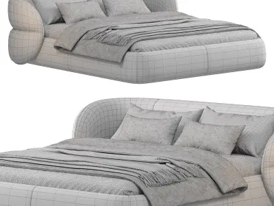 CLIP BED 3D model
