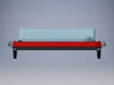 Car maintenance table 3d model 3 3D model