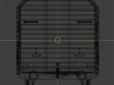 H0 1-87 scale Gr 20 freight car 3D print model