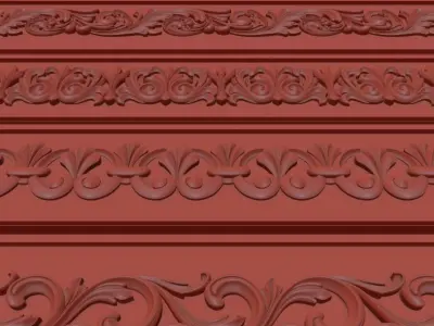 Trim Ornament 108 3D model