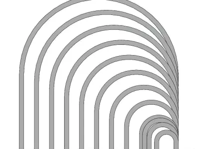 tube holder cylinder holder 3D model