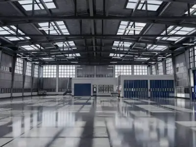 Warehouse Car repair shop 3D model