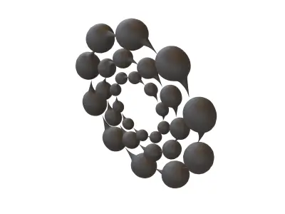 Design Element v9 001 Low-poly 3D model