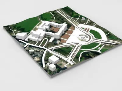 Buckingham Palace London United Kingdom 3D model