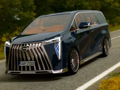 2024 GAC Trumpchi M8  3D model