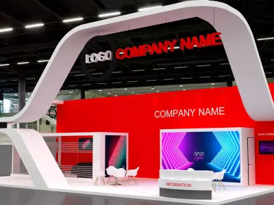 Exhibition 3D model 6