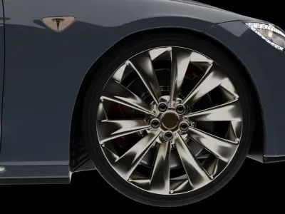 Tessla Model S 3D model