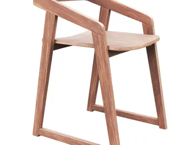 Experience ARM CHAIR 3d model Low-poly 3D model