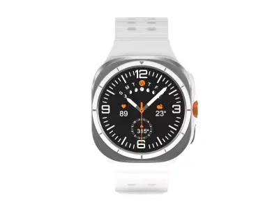 Samsung Galaxy Watch Ultra Titanium White 3D model