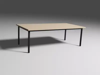 Simple table Free 3D model