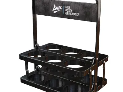 Sports bottle holder Avec 3D model