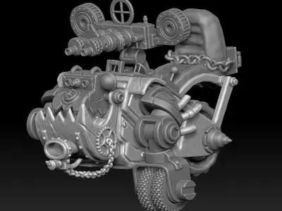 Wardog Robot dog Free 3D print model