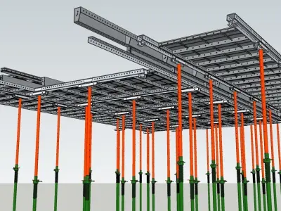 Aluminium Formwork 3D print model