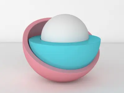 Sculptures dna 3D model