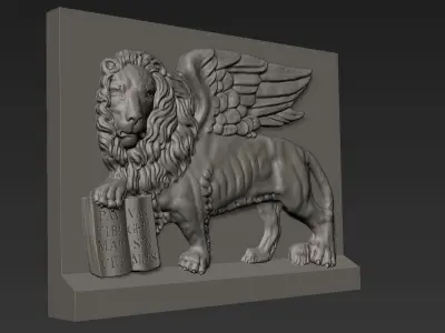 Lion of Saint Mark 3D model