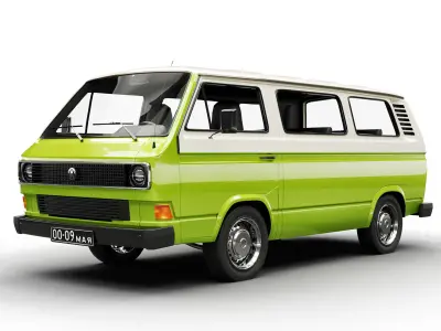 VW Transporter T3 3D model