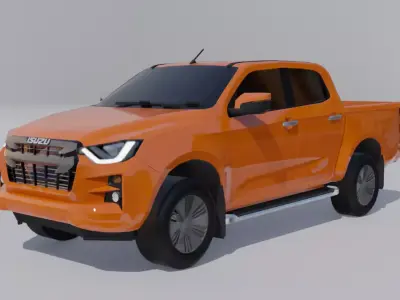isuzu d-max 2020 3D model buy