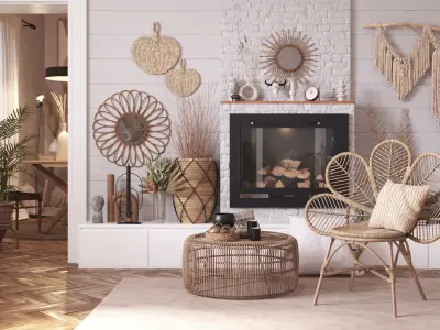 Archmodels vol 266 - collection of furniture and props 3D model