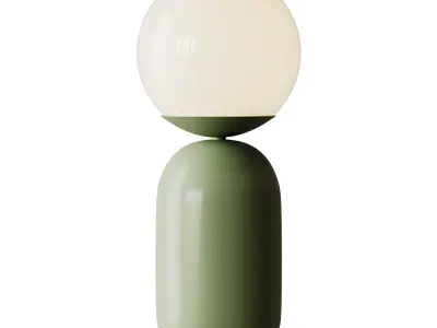 Kleine tafellamp Notti 3D model