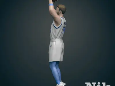 Luka Doncic 3D Printable 2  3D print model
