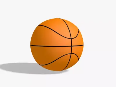 Basketball 3D Model 3D model purchase