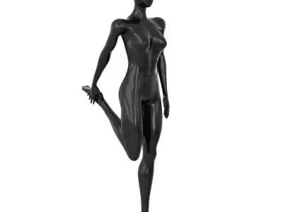Abstract female mannequin 69 3D model