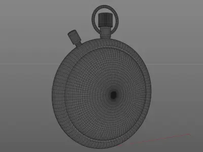 3D Stopwatch 3D model