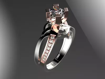 jewelry ring 160 3D print model