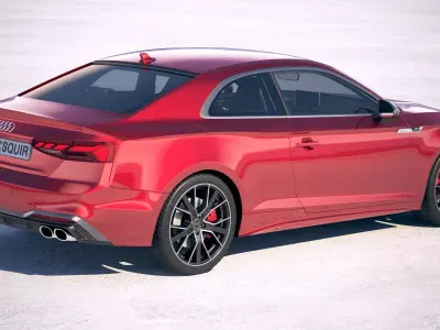 Audi S5 Coupe 2020 3D model