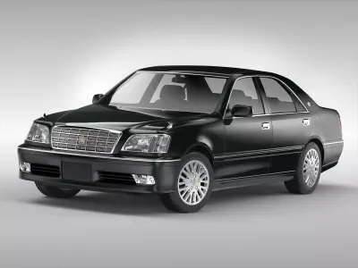 Toyota Crown 1999 - 2005 3D model