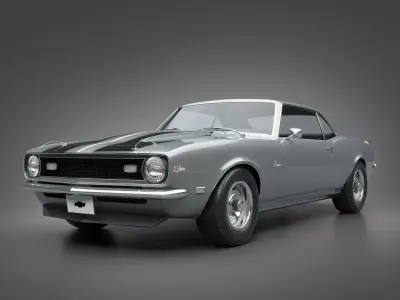 1968 Chevrolet Camaro Z28 3D model