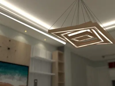 hanging lamp 3D model