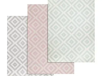 Rug Set 1536 3D model