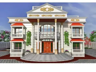 Victorian House Exterior 3D model