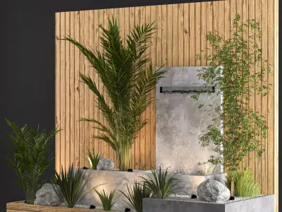 fountain vol 18-garden 3D model