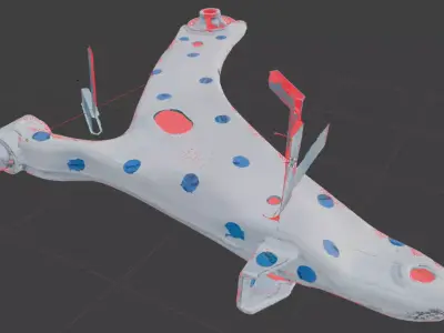 Subaru Suspension Control Arm Transverse Link 20202AG182 3D model