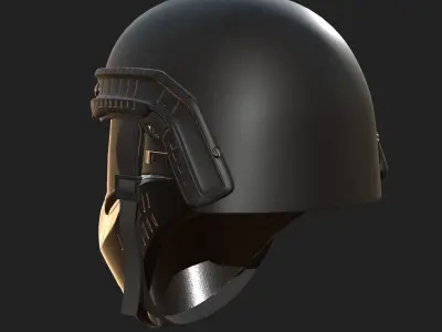 Helmet mask millitary combat soldier armor  Low-poly 3D model purchase