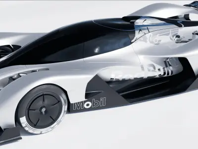 RB17 REDBULL  Low-poly 3D model