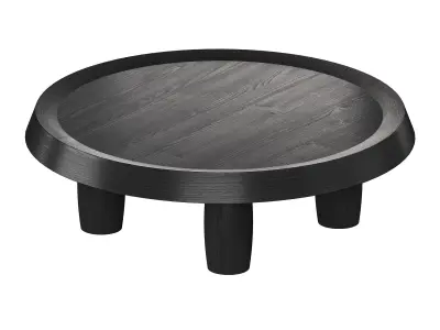 Auston Round Coffee Table 3D model