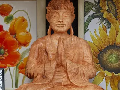 SculptDecor buddha shelf 3D model