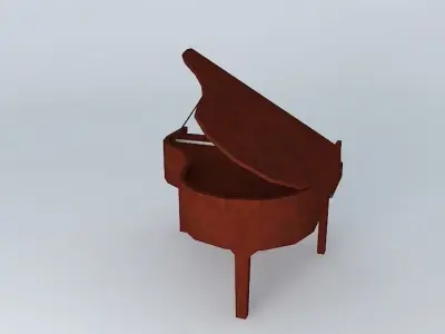 A Piano Wood 1 3D model