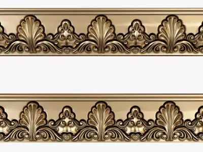Moulding for CNC 3D model