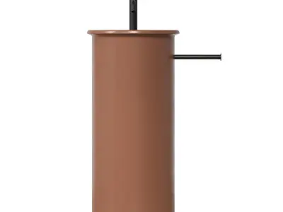 Edge88 Freestanding Washbasin with towel rail 3D model