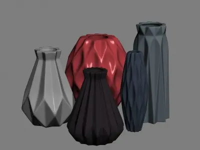 vase 04 3D model buy