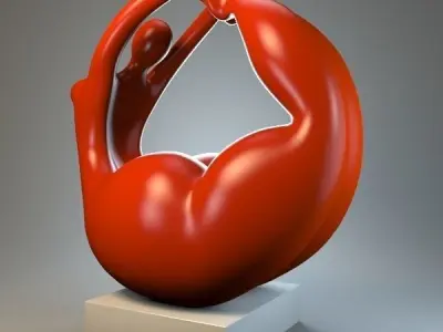 Sculpture Gutaperchivaya 3D model
