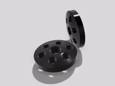 YD2 Yokomo Shock Piston Head Bigbore 6 hole 3D print model