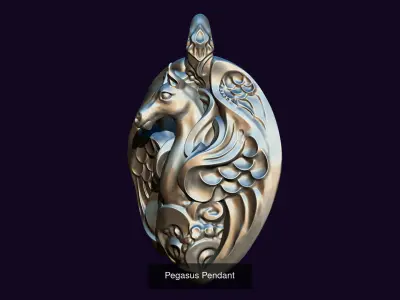 Horse-like Creatures 3D Model Collection